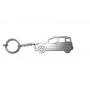 Keychain Fiat Panda III 2011-2024 - (type STEEL)
